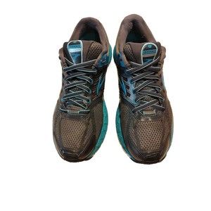 Brooks Glycerin Adaptable 11 Women's Size 9 Gray/Aqua Running Sneaker Shoe